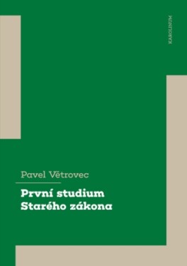 První studium Starého zákona - Pavel Větrovec - e-kniha