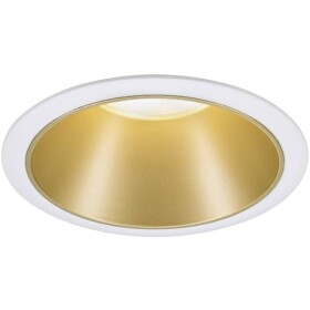 Paulmann 93396 Cole LED vestavné svítidlo, GU10, bílá (matná), zlatá
