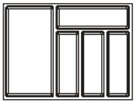 Agoform příborník Classico 600