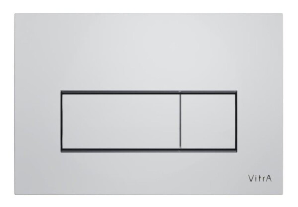 Ovládací tlačítko VitrA Root Square plast chrom lesklý 740-2380 740-2380