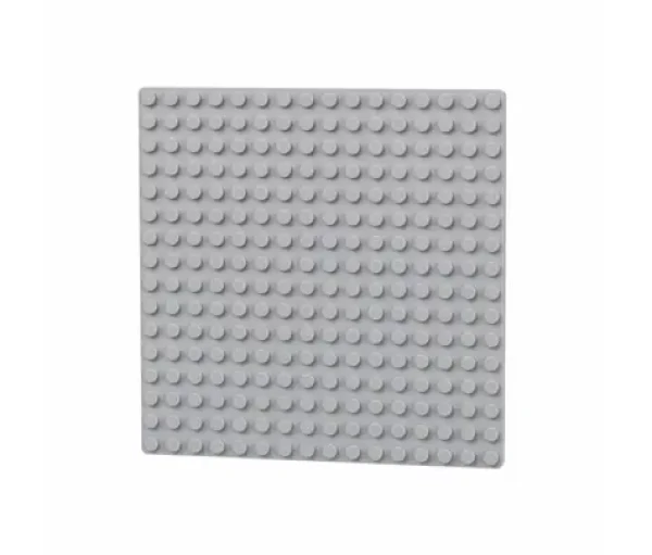 L-W Toys Oboustranná deska 16x16 světle šedá