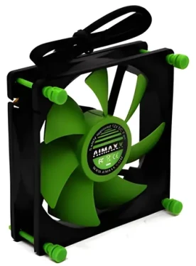 AIMAXX eNVicooler 9 PWM GreenWing / Ventilátor / 92 mm / PWM / 600–2000 RPM / 41 CFM / 4-pin (eNVicooler 9 PWM GW)