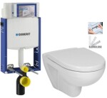 GEBERIT KOMBIFIX ECO, nádržka UP 320 bez tlačítka + WC JIKA LYRA PLUS + SEDÁTKO DURAPLAST SLOWCLOSE 110.302.00.5 LY5