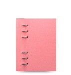 Filofax Clipbook Pastel kroužkový poznámkový blok osobní - pastelově růžová