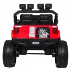 Mamido Elektrické autíčko Extreme Sport 4x4 s proměnlivou velikostí červené