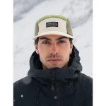 Fleecová kšiltovka ARMADA Odie 5 panel olive matcha