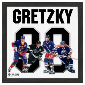 Obraz NHL NHL Wayne Gretzky #99 Team History Impact Jersey