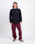 Tričko Carhartt WIP L/S Chase T-Shirt Dark Navy/Gold