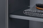 DURAVIT - L-Cube Vysoká skříňka 176x40x36 cm, panty vlevo, bílá mat LC1180L1818