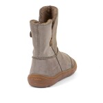 Dětské zimní barefoot boty TEX SUEDE Gray G3160250-3 - 34
