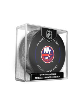 Inglasco / Sherwood Puk New York Islanders Official Game Puck 2023-2024