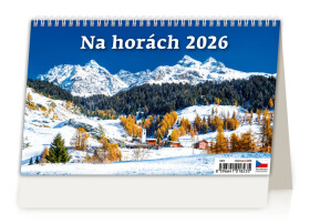 Stolní kalendář 2026 Helma - Na horách, 14denní