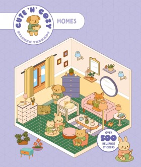 Cute ´n´ Cozy Sticker Therapy: Homes - Skittledog