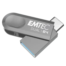 EMTEC Dual D280 USB 3.2 Type-C 64GB / flash disk (ECMMD64GD283)
