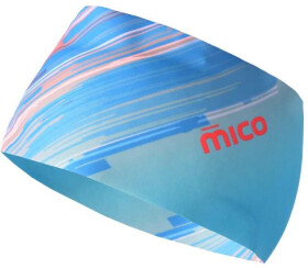 Běžecká čelenka Mico WOMAN HEADBAND EXTRA DRY - modrá