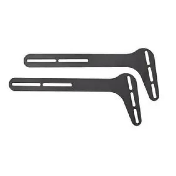 Nedis držák Soundbaru černá / Kompatibilní s: Univerzální / Připojený k TV / 15 kg / Pevný / Ocel (SBMT05BK)