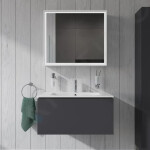 DURAVIT - ME by Starck Umyvadlo nábytkové 830x490 mm, s přepadem, s otvorem pro baterii, bílá 2336830000