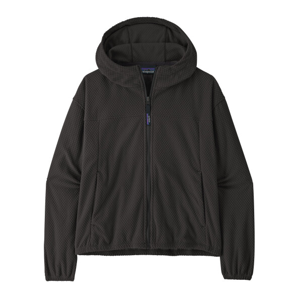 PATAGONIA W's Textured Fleece Hoody, BLK (vzorek) velikost: S