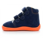 Beda barefoot Beda barefoot Blue Mandarine zimní boty membránou