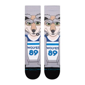 Pánské ponožky Minnesota Timberwolves NBA Mascot Stance Crew