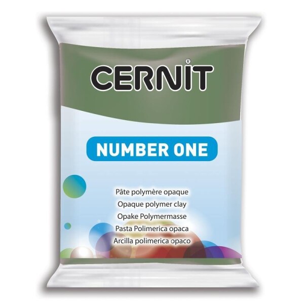 CERNIT NUMBER ONE 56g olivově zelená