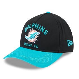New Era Pánská kšiltovka Miami Dolphins NFL 2025 Draft 9TWENTY A-Frame Adjustable - Černá