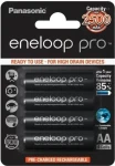 Panasonic Eneloop Pro Nabíjecí baterie AA 2450mAh / Ni-MH / 4ks / Blistr (SPPA-06-ENPRO-4)