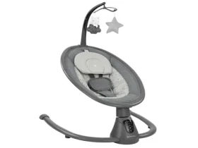 KikkaBoo Houpací lehátko elektrické Twiddle Grey / Nosnost do 9 kg (31005010077KB)