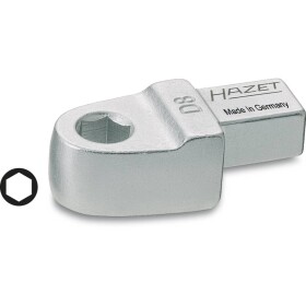 Hazet Otevřený nástrčný očkový klíč, 18 mm, 9x12 mm, 6612C-18 - HA028795