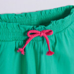 Dívčí šortky- zelené - 116 GREEN