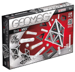 Magnetická stavebnice Geomag - Panels black/white 68 dílků - Alltoys