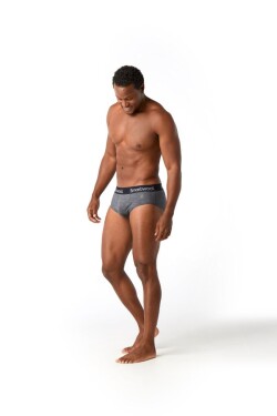 Pánské merino boxerky SMARTWOOL Men's Active Brief Boxed, Medium Gray Heather velikost: M