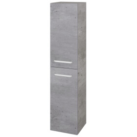 Dřevojas - Vysoká skříň DOS SVD2 35 - D01 Beton / Úchytka T01 / D01 Beton / Pravé 62807AP