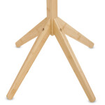 Stojanový věšák, bambus, přírodní, DR-B017 NAT