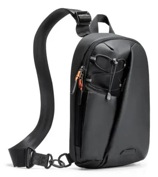 Inateck FB01003 černá / Taška přes rameno / polyester / RFID / voděodolná / nastavitelný popruh 82-116 cm (FB01003_BLACK)