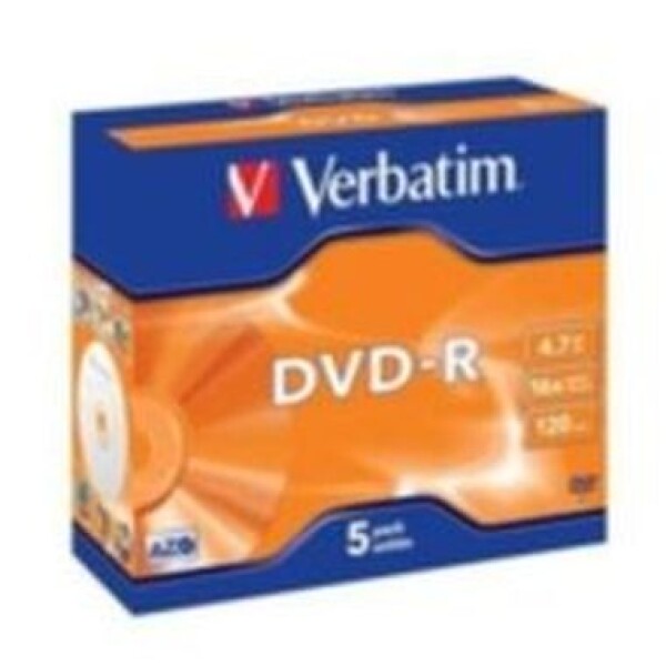 Verbatim 5ks DVD-R 4.7GB 16x / JewelCase (43519)