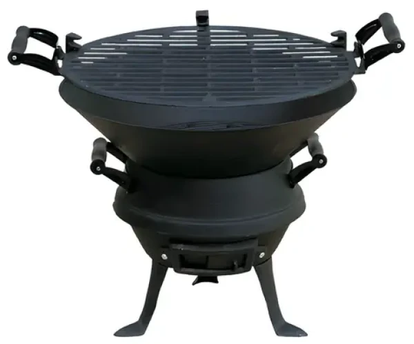 MASTER GRILL MG630 / Gril na dřevěné uhlí / rošt 35,5 x 35,5 cm (MG630)