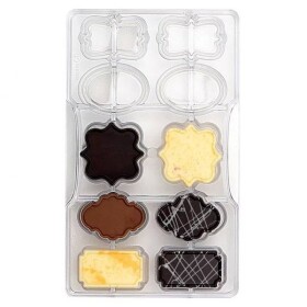 Dortisimo Plastová forma na čokoládu Cedulky