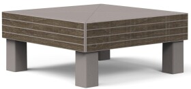 Keter ELEMENTS SIGNATURE zahradní plastový stůl - walnut