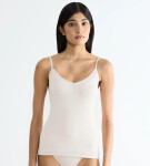 Sloggi GO Daily Cotton – Špagetový top z kartáčované organické bavlny Sloggi SILK WHITE S