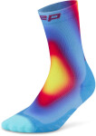 CEP pánské běžecké kompresní vysoké ponožky EDT. GRADIENT - blue/yellow Velikost: III (Vel. chodidla 39-42)