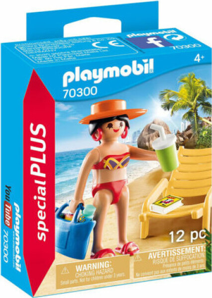 Playmobil Turistka s lehátkem - Hermanex