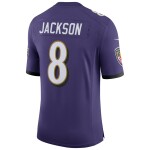 Nike Pánský dres Baltimore Ravens NFL Lamar Jackson #8 Speed Machine Limited - Fialová Velikost: XL