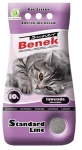 SUPER BENEK Kočkolit Standard Lavender / Bentonitové / 10 l / Vůně levandule / Pohlcuje pachy
