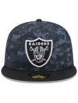 New Era Pánská kšiltovka Las Vegas Raiders NFL 2026 Salute to Service 59FIFTY Fitted Velikost: 7 5/8