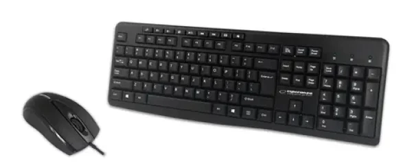 Esperanza EK137 set klávesnice a myši černá / USB (EK137)