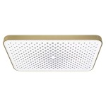REA - Obdélníková dešťová sprcha JS-032 Brushed Gold REA-P0396