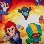 Cinereplicas Podložka pod myš Brawl Stars Ready to Brawl / Herní / Protiskluzová (CR2543EPM)