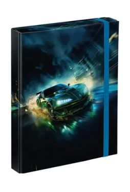 BAAGL Desky na školní sešity A5 Závodní auto / 23x17x3 cm (A-34240)