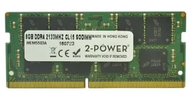 2-Power 8GB / Paměťový modul / DDR4 SO-DIMM / 2133MHz / CL15 / Non-ECC (MEM5503A)